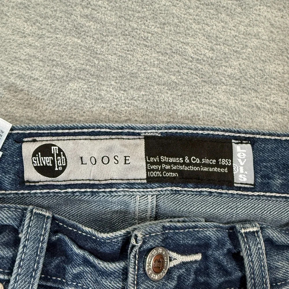 Levis Jeans Mens 32x32 Blue Silvertab‎ Loose Vtg Y2K Street Skate Grunge Baggy